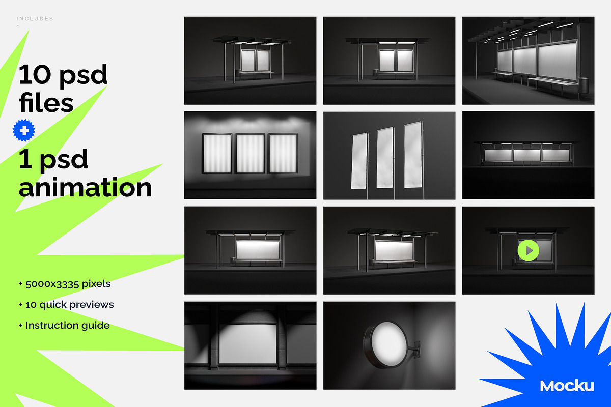 Advertising mockups - Night series, an Advertising Mockup by Mocku (Photo 11 of 15)