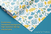 Wind. Botanical seamless pattern, a Pattern Graphic by Marta & Livonka (Thumbnail 3 of 10)