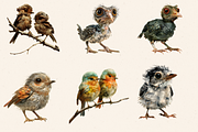UGLY CUTIES BABY EDITION, an Animal Illustration by Daring Digies (Thumbnail 5 of 10)
