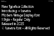 Lunetra, a Sans Serif Font by Lettramina Studio (Thumbnail 2 of 10)