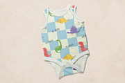 Cute Dinosaur Seamless Pattern, a Pattern Graphic by Irina Ostapenko (Thumbnail 3 of 4)