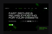 Figma Web Hosting Landing Page, a Landing Page Template by Musara (Thumbnail 3 of 6)