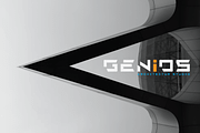 Mexon - Futuristic Font, a Sans Serif Font by Linecreative (Thumbnail 3 of 6)