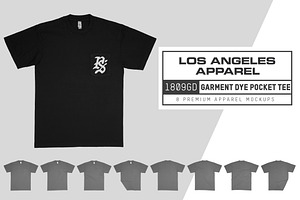 Los Angeles Apparel 1809GD Pocket T