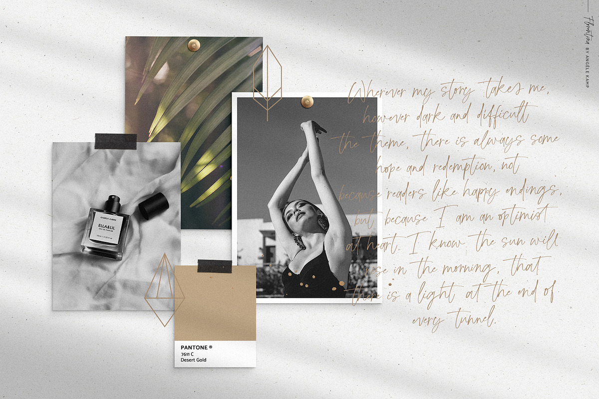 Florentina stylish script font preview 2