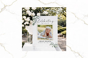 Funeral Welcome Sign Canva FR007, a Poster Template by TyphoonStudio (Thumbnail 6 of 8)