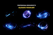 150+ Cosmic Magic Overlay Effects, an Object Graphic by Mikel Blazgad (Thumbnail 4 of 11)