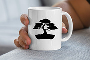 Bonsai Silhouette SVG, an Object Illustration by newminddesign (Thumbnail 5 of 5)