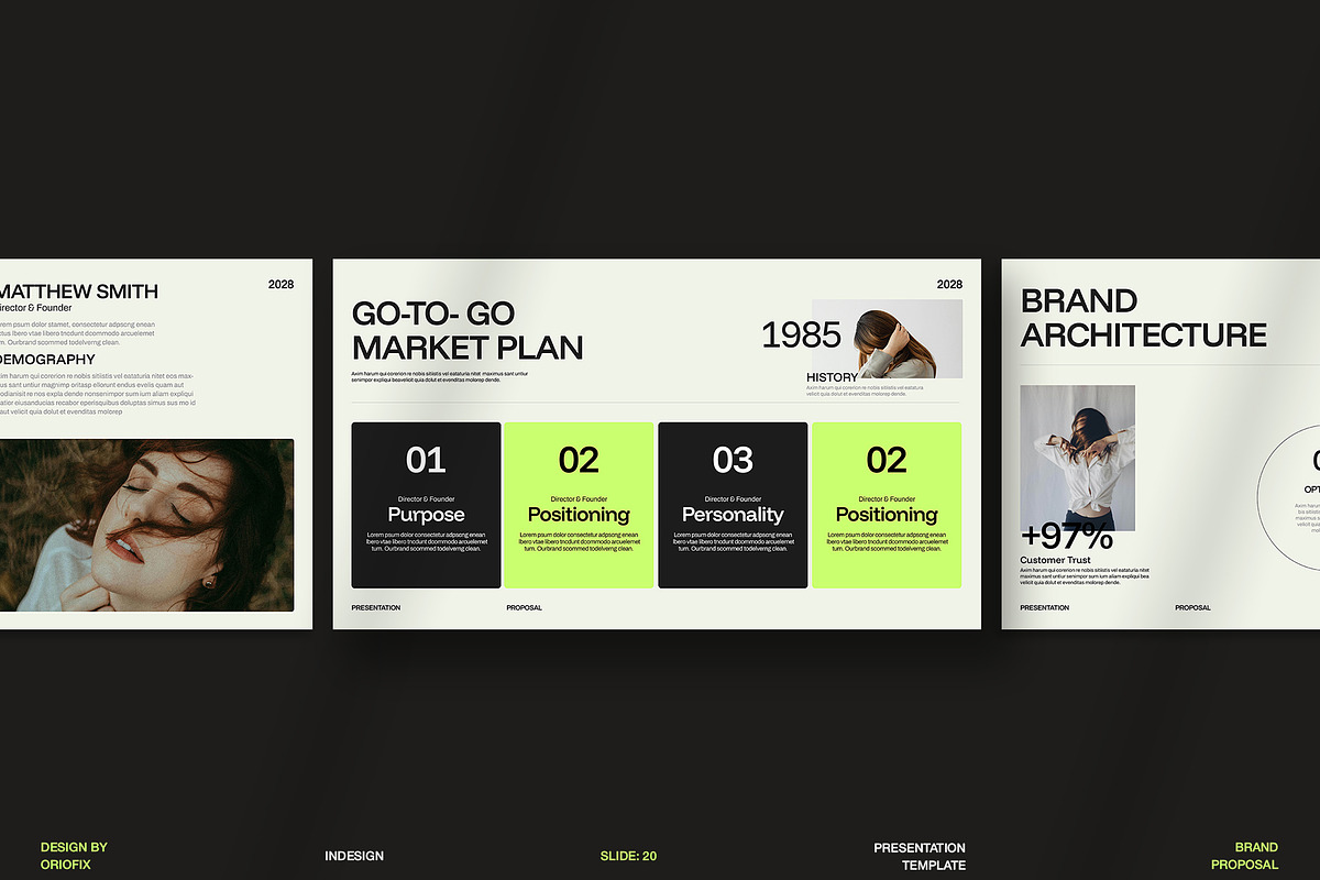 Brand Proposal Presentation Template, a Presentation Template by Oriofix (Photo 5 of 10)