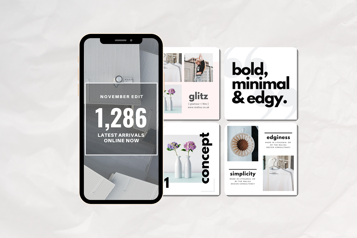 Urban Canva Social Media Templates, a Social Media Template by 9inchideas (Photo 6 of 8)