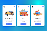3D Hospitality Management Icon Set, a Characters & Person 3D Model by Flat Icons (Thumbnail 6 of 8)