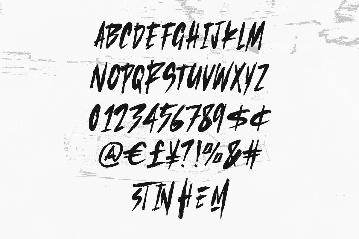Heinstorm Handmade Brush Font, a Handwritten Font by Maulana Creative (Photo 7 of 7)