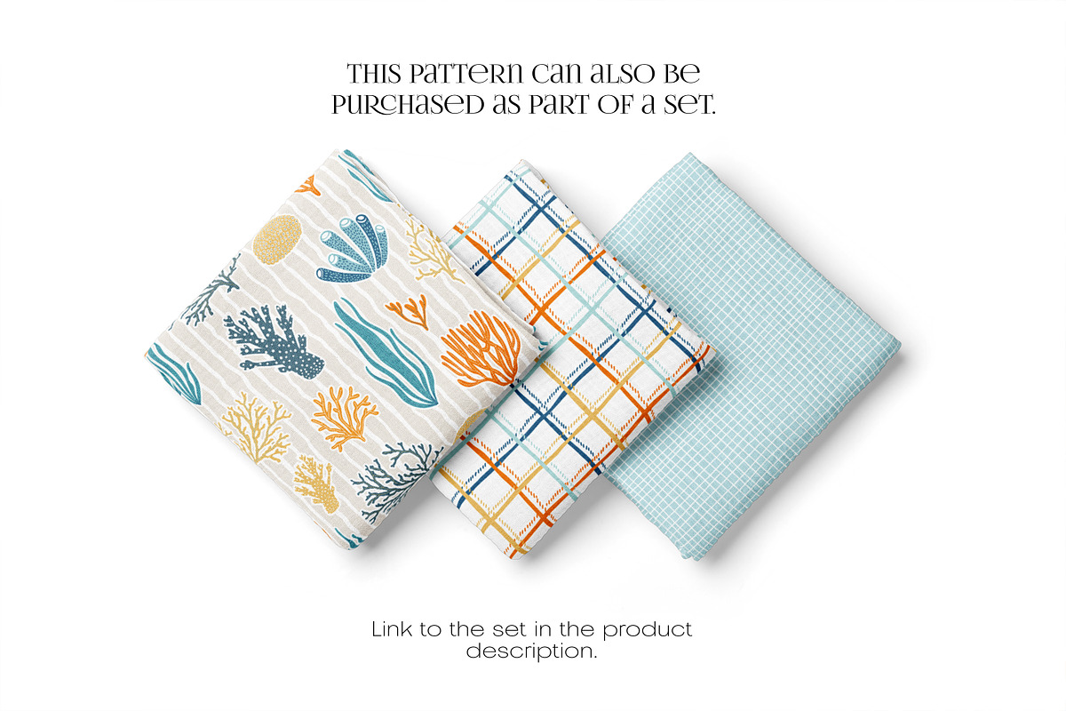 Kids Pattern Sea Adventure, a Pattern Graphic by PROTEA Watercolor Studio (Photo 5 of 7)
