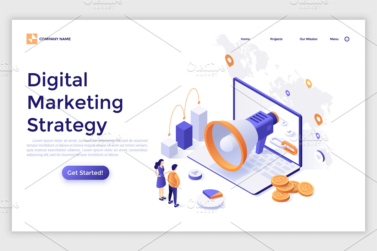 Isometric Solutions Mini. Part 13, a Templates & Theme by Andrew Kras Design (Photo 9 of 15)