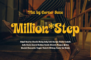 Molger Retro Display Font, a Serif Font by RantautypeStudio (Thumbnail 16 of 17)