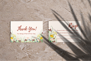 Floral Wedding Suite Canva Template, a Marketing Template by ArbaStudio (Thumbnail 3 of 5)
