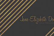 Black & Gold Glitter Business Card, a Business Card Template by Dream in Color Studio (Thumbnail 2 of 3)