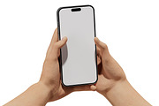 Holding iPhone 17 Pro Max Mockup, an iPhone Mockup by Permadi Creative (Thumbnail 3 of 4)