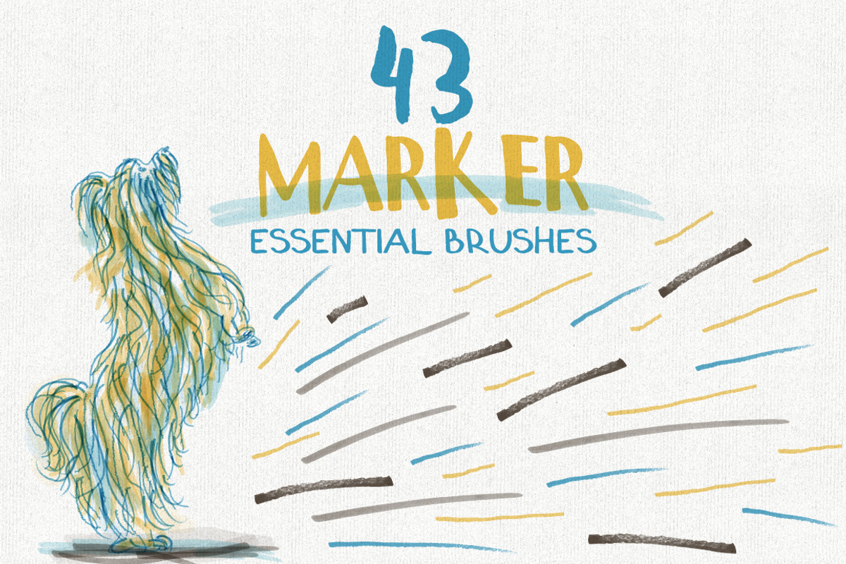 Essential Vector Brushes Collection, a Brush Add-On by Anna Ivanir (Photo 4 of 7)