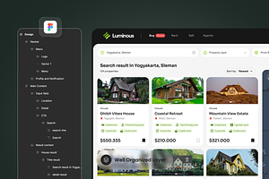 Luminous - Real Estate Dashboard