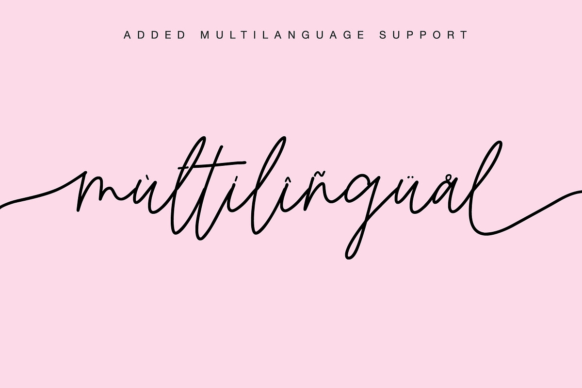 Moontime Script, a Handwritten Font by supfonts (Photo 13 of 14)