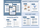 Small Business Plan Template - 17pg, a Marketing Template by Templatables (Thumbnail 3 of 9)