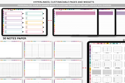 Vibrant Rainbow Digital Planner 2025, a Templates & Theme by Plamarplanners (Thumbnail 8 of 11)