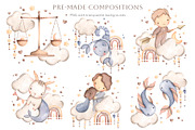 Zodiac signs, a Person Illustration by NellyaEgorova (Thumbnail 8 of 15)