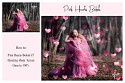 60 Hearts Bokeh Overlays preview 5