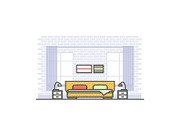 Interior design, a Decorative Illustration by I-RO (Thumbnail 3 of 4)