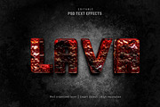 Lava editable text action PSD, a Layer Style Add-On by mdmijanur0187 (Thumbnail 2 of 2)