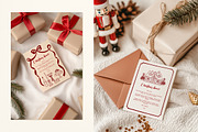 Whimsical Set Cozy Christmas, a Seasonal Illustration by ViktoriyaD (Thumbnail 8 of 20)