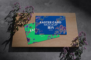 Easter Card Mockup, a Merchandise Mockup by Rielismee (Thumbnail 4 of 5)