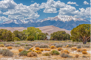 Great Sand Dunes National Park and, a Nature Photo by ZinetroN