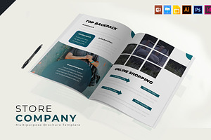 Store Company Brochure Template