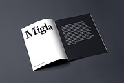 Migla Print Magazine Mockup, a Print Template by Wild Ones (Thumbnail 12 of 12)