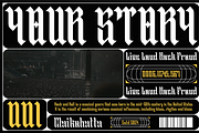 Mekobe - Blackletter Typeface, a Blackletter Font by MaikoHatta (Thumbnail 4 of 7)