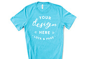 Male Bella Canvas 3001 Mockup Bundle, a Shirt Mockup by lock and page (Thumbnail 58 of 60)