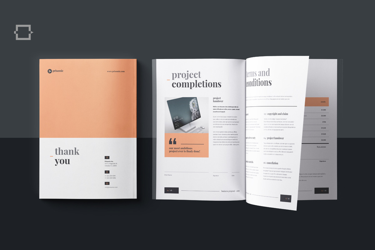Proposal, a Brochure Template by DesignJanala (Photo 8 of 8)