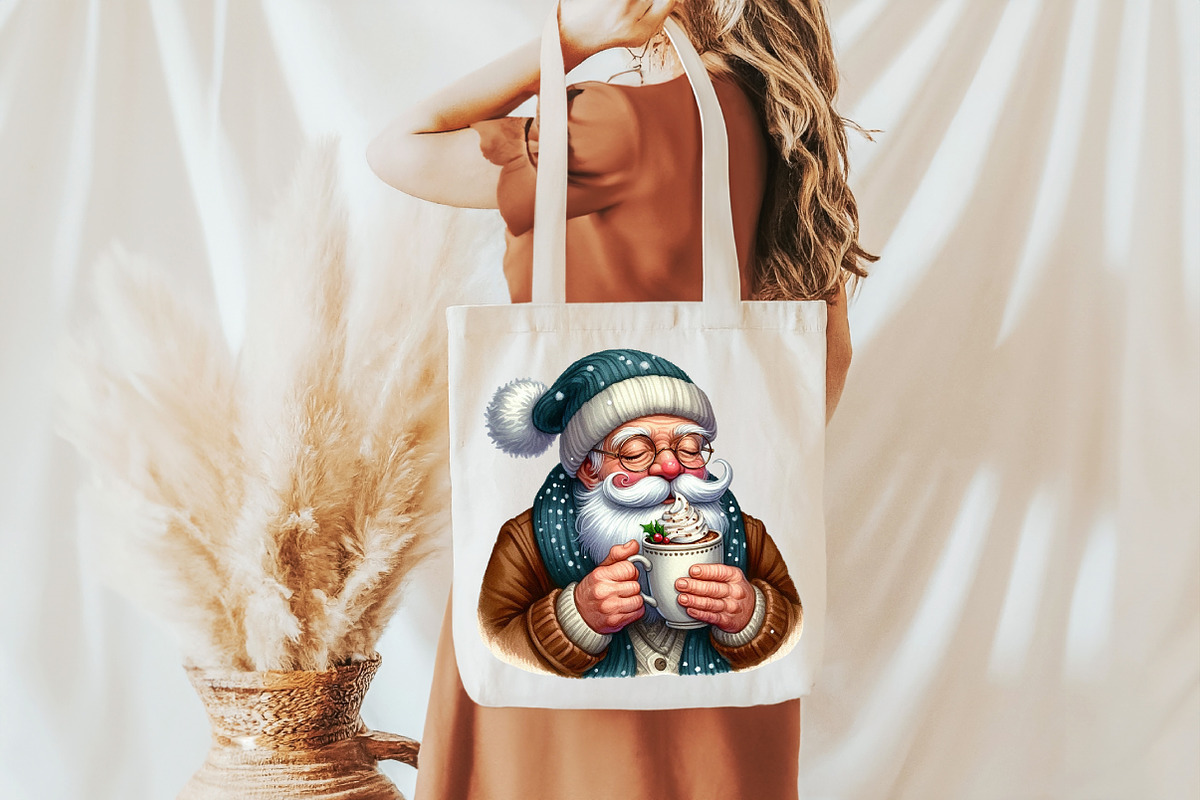 Funny Old Lady Christmas Sublimation, a Decorative Illustration by Pixels.Craft (Photo 5 of 7)
