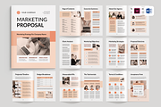 Marketing Proposal, a Brochure Template by Leaflove (Thumbnail 1 of 10)