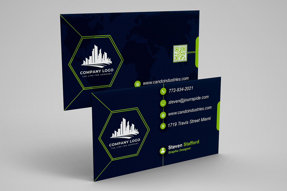 Realty Card PSD preview 4
