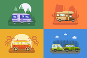 RV Travel Collection, an Illustration by Alex Krugli (Thumbnail 1 of 9)