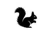 Black Squirrel Vector Icon Bundle, an Illustration by jahid234 (Thumbnail 37 of 51)