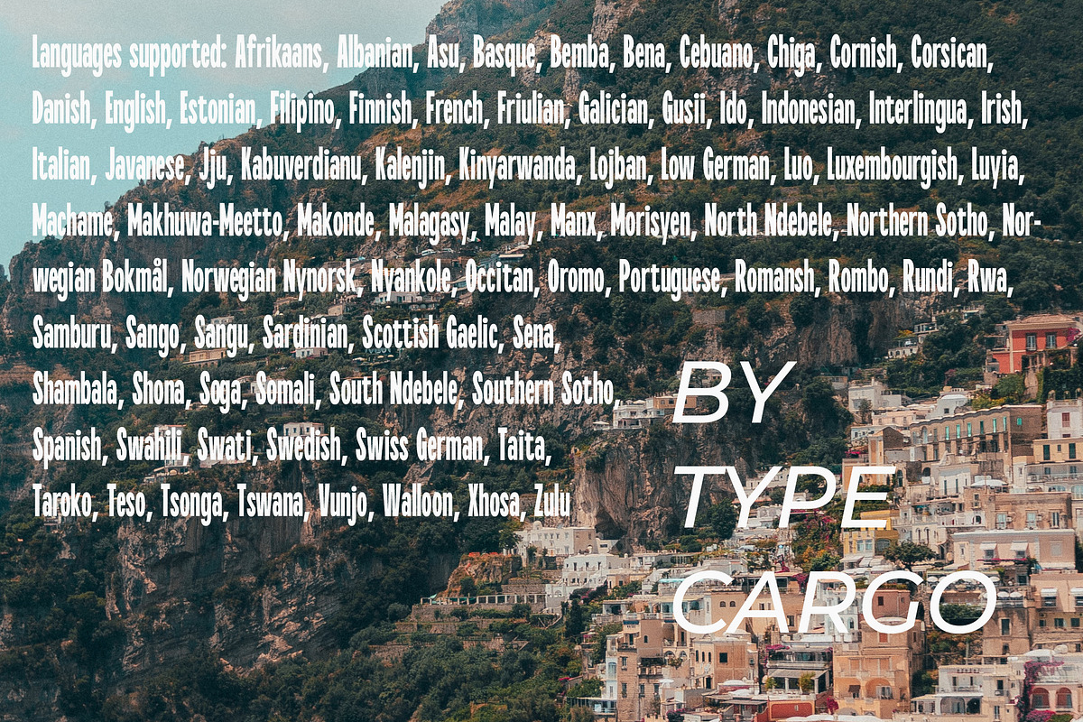 CAMP Display Font preview 7