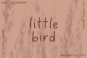 Little Bird Handwritten Font, a Sans Serif Font by The Creative Bix (Thumbnail 1 of 7)