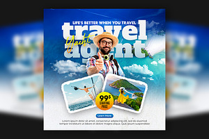 Travel Flyer, a Flyer Template by Artonix