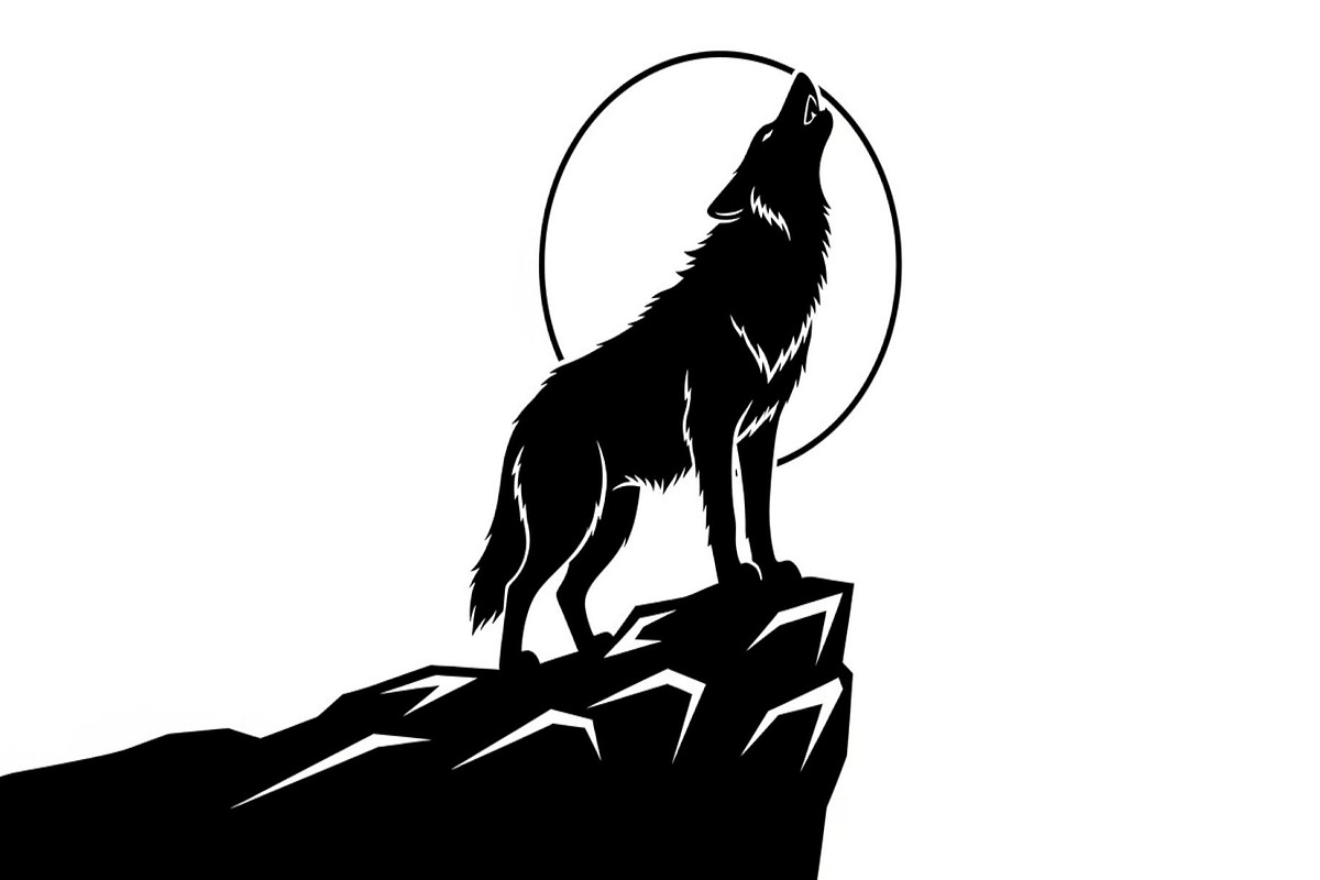 40 Wolf Moon Silhouette Vector Bundl, an Illustration by Amazin_art (Photo 15 of 41)