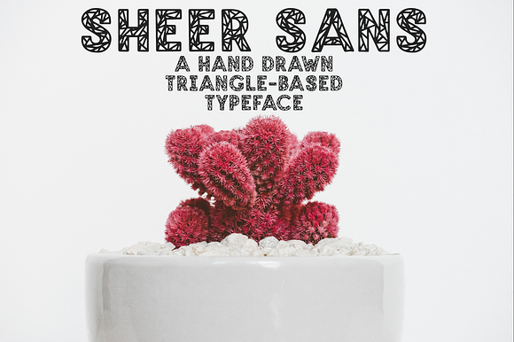 SHEER SANS Hand Drawn Typeface preview 7
