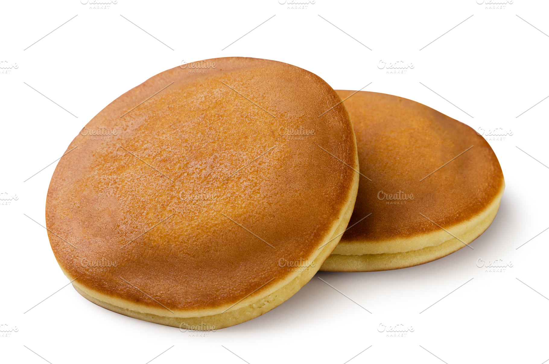 Pancakes with filling close-up on a, a Food & Drink Photo by innakreativ